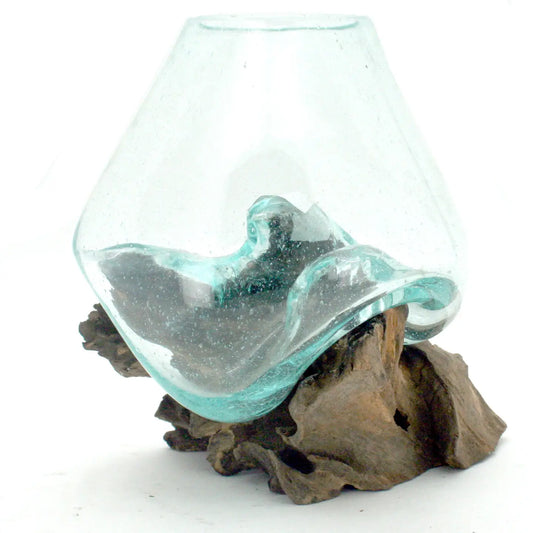 Driftwood Single Blown Glass