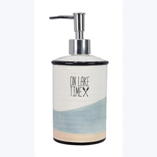 Ceramic Lake Vibe Lotion Dispenser