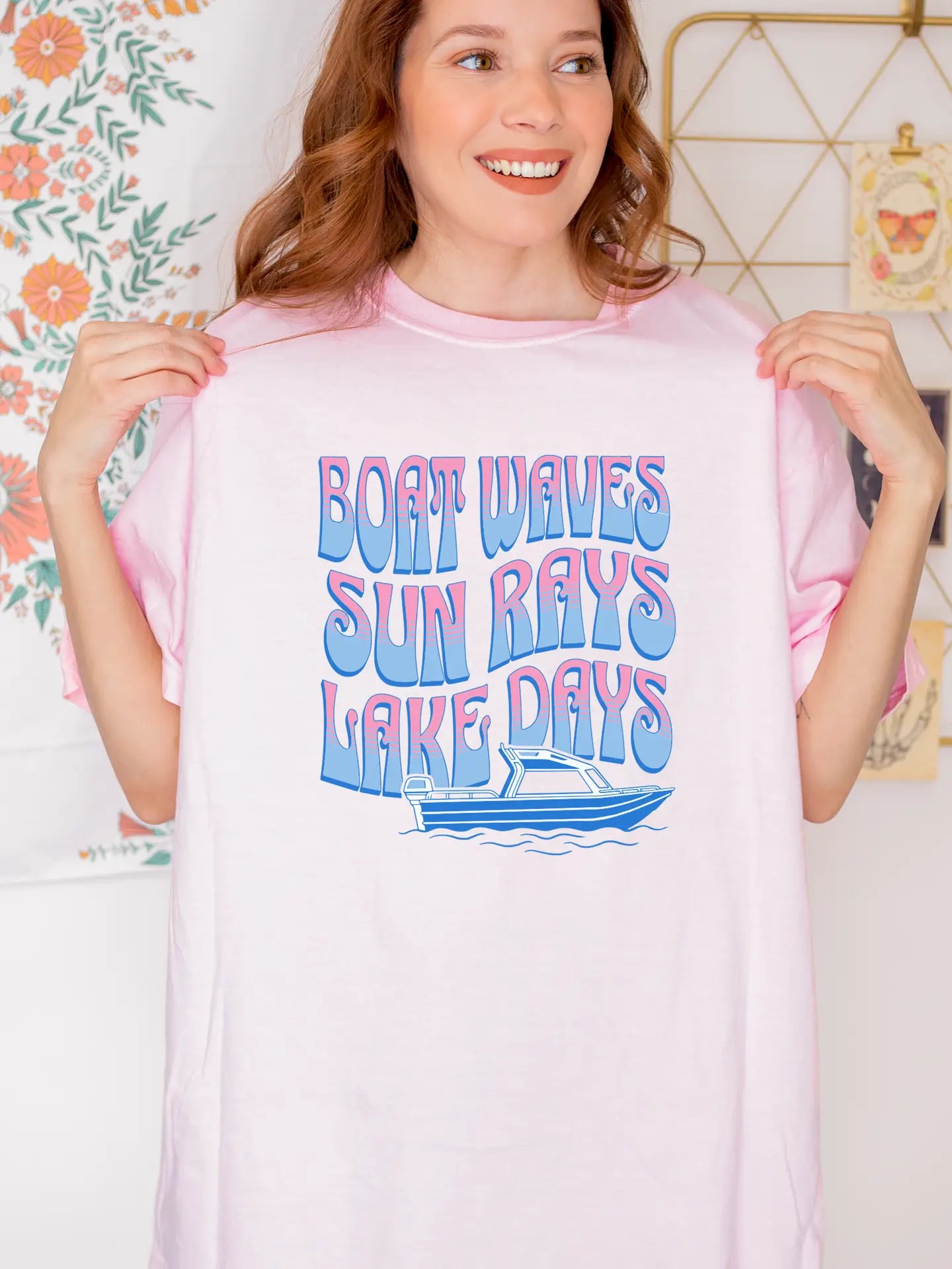 Boat Waves Lake Shirt