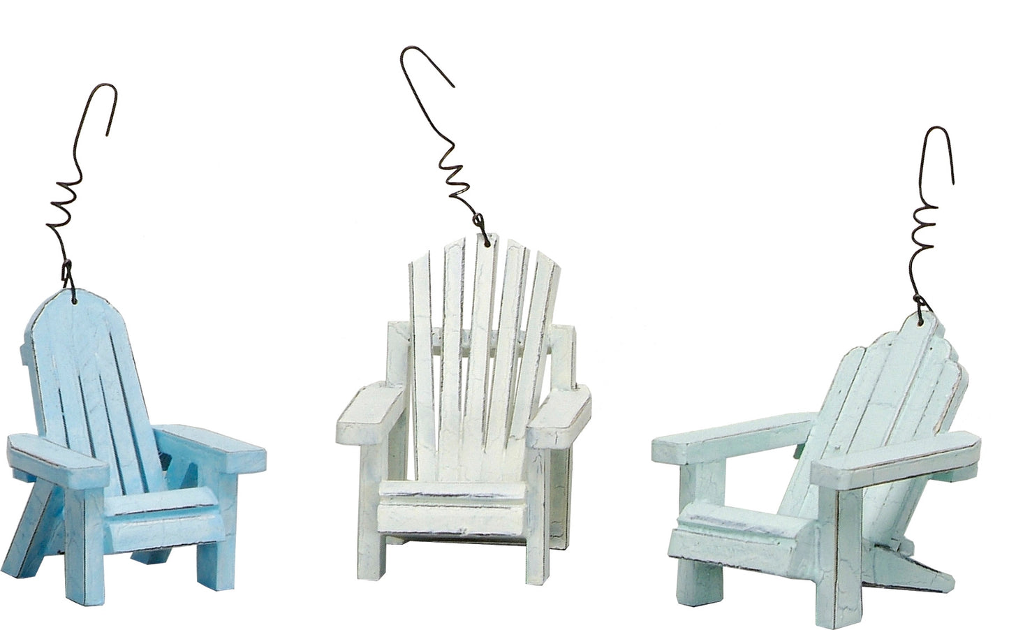 Beach Chair Ornament Set