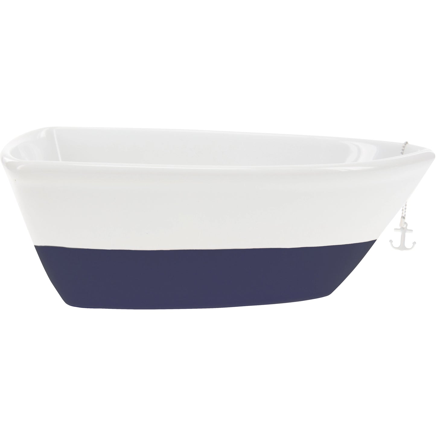 Boat Serving Dish with Oar