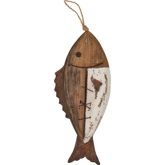 Driftwood Fish Hanging Decor