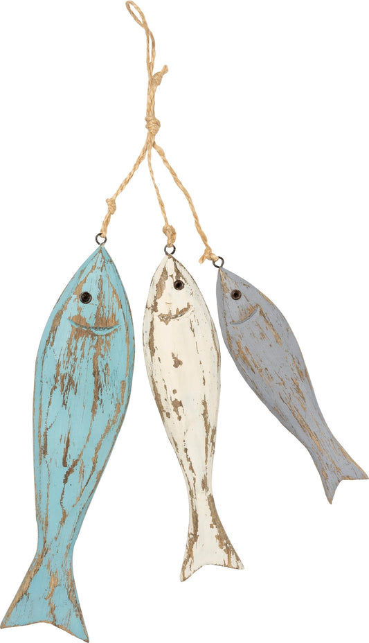 Fish Trio Hanging Decor