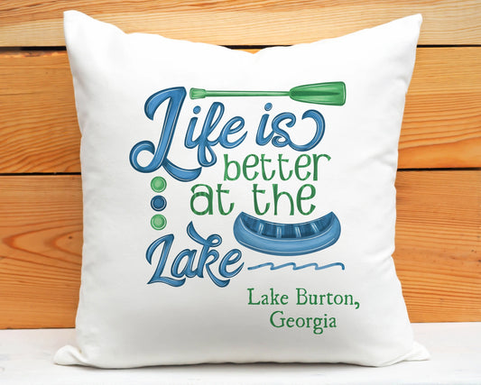 Lake House Pillow